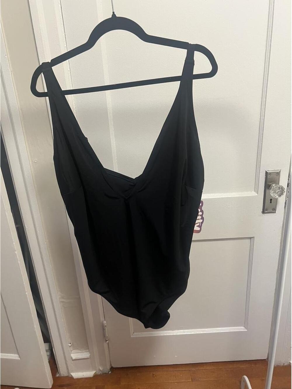 Women's Black Swimsuit-one-piece